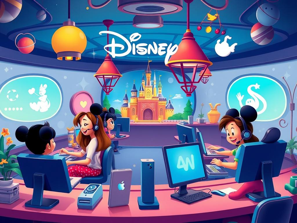 Disney social media customer support