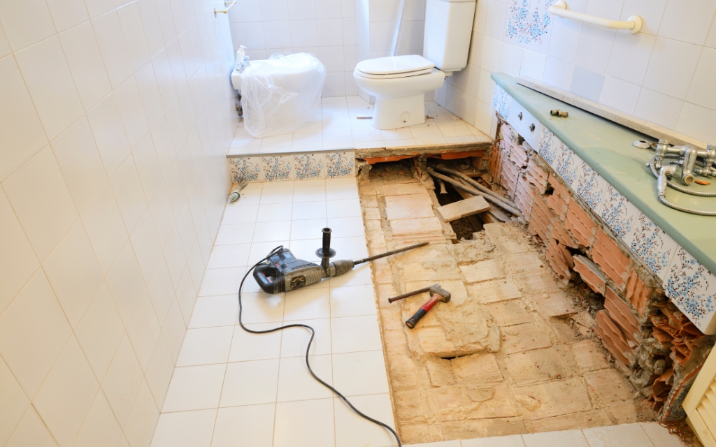 Bathroom remodel